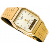 Pánské hodinky - Casio AQ-230GA 9D retro vintage zlaté hodinky (Pánské hodinky - Casio AQ-230GA 9D retro vintage zlaté hodinky)