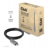Club3D kabel USB-C na HDMI, 4K120Hz 8K60Hz HDR10 s DSC1.2, Aktivní kabel, M/M, 3m (CAC-1587)