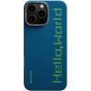 Pitaka Tactile Woven Case, Hello World - iPhone 16 Pro KI1602HWT
