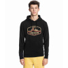 QUIKSILVER mikina - Highway Vagabond Hood Black (KVJ0) veľkosť: S