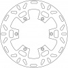 brzdový kotúč, NEWFREN DF5017A - Husqvarna CR 125 93-95, WR 250 93-97, TE 410