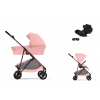 CYBEX Melio Carbon + Cot Travel Set Cloud G3 Plus i-Size candy pink 2026
