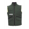 PAYPER MIG 2.0 001011-0051 / Celozapínacia zateplená vesta - green/acid green XXXL