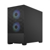 Fractal Design Pop Mini Air RGB Black TG Clear Tint/Micro Tower/Transpar./Čierna FD-C-POR1M-06