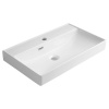AQUALINE Keramická umývadlová misa PARLA 65x38cm, biela 9965
