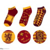 Cinereplicas Kotníkové ponožky Harry Potter Nebelvír 3 páry červená
