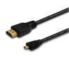 SAVIO Savio CL-39 HDMI kábel 1 m HDMI typ A (štandardný) HDMI typ D (mikro) čierny