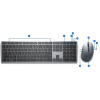 Dell Premier Multi-Device bezdrátová klávesnice a myš - KM7321W - CZ/SK 580-AJQN