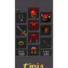 CUKROVÁ TLAČ jedlý obrázok na tortu Cukrová hmota TIBIA HRA + Postavy + MENO 5