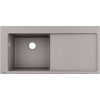 Hansgrohe Drezy Zabudovaný granitový drez S5110-F45, betónová sivá 43330380-HG