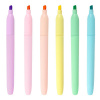 Spokey EASY FLASH PASTEL Sada moderních barevných zvýrazňovačů, 6 pastelových barev v balení