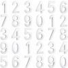 Číslo na dom - Durony číslo 5 x 7 cm (Plastové čísla pre lepiacu pásku 0-9 30 kusov 7 cm)