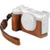 SmallRig 5015 kožené puzdro pre Sony Alpha 7C II/Alpha 7CR (hnedé)