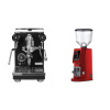 Profitec PRO 400, black + Eureka Atom W 75, ferrari red