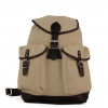 ESSL - original batoh TRUCKSACK 14l s koženými prvkami KHAKI/TMAVOHNEDÁ koža