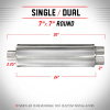 Tlumič výfuku MagnaFlow XL3 13760 57mm (MagnaFlow #13760 XL Mufflers)