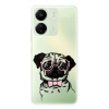 Silikonové pouzdro iSaprio - Xiaomi Redmi 13C / Poco C65 - The Pug (Odolný silikonový kryt, obal, pouzdro iSaprio - Xiaomi Redmi 13C / Poco C65 - The Pug - skvělá ochrana a pružnost, stylový UV potisk