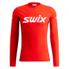 SWIX RaceX Classic, dlouhý rukáv, pánské triko, Fiery Red Velikost: S