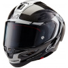 přilba SUPERTECH R-10 ELEMENT, ALPINESTARS (karbon/stříbrná/černá, vel. S)