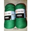 Yarnart Ribbon Farba: Zelená