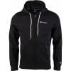Champion HOODED FULL ZIP SWEATSHIRT čierna,biela Pánska mikina S