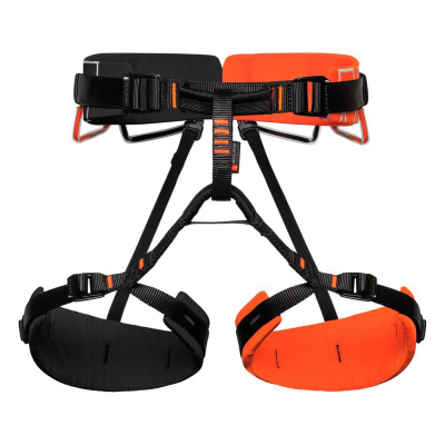 MAMMUT 4 Slide Harness, vibrant orange-black - XS-M