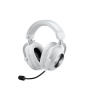 Logitech G PRO X 2 LIGHTSPEED - bezdrôtové herné slúchadlá - biele 981-001269