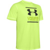 Under Armour GL FOUNDATION SS T reflexný neón,čierna Pánske tričko S