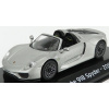Edicola Porsche 918 Spyder 2013 - Con Vetrina - S vitrínou 1:43 Silver