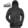 Bunda HOODY3 Geoff Anderson Black/leaf - velikost XXL