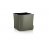 Lechuza geobra Kvetináč Lechuza Cube all-in-one set Farba: Taupe (šedobéžová), Veľkosť: 50 (49 x 49 / 49,5 cm)