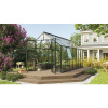 Skleník Vitavia Olymp 11500 sklenený 3 mm 257x448 cm zelený vr. základového rámu
