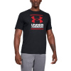Tričko Under Armour Gl Foundation SS T Black/ White/ Red L L