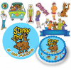 DIGITÁLNA TLAČ Opłatek na tort SCOOBY-DOO FRED POSTAVY + TEXT ZADARMO 7