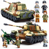Tank TYGRYS KRKÓLEWSKI z WW II Panzer VI Tiger / Jagdpanther Nič