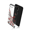 Stone Crystal puzdro plastové Apple iPhone 7/8/SE 2020 čierno-če