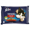 FELIX - Kapsičky FELIX Fantastic s králikom a jahňacím v želé 4 x 85 g