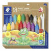 Staedtler Noris Junior pastelky hrubé šesťhranné 18 rôznych farieb