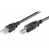 PremiumCord KU2AB5BK USB 2.0, A-B, 5m, černý