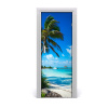 Fototapeta na dvere tropická pláž 75x205
