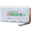BCO108 600mAh NiMH 4,8 V 4x2 / 3AA baterie