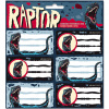 Ars Una: Raptor štítky na zošit 3x6ks