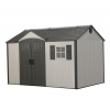 Lifetime Texas plastový záhradný domček 239 x 381 x 244 cm, šedá farba Lifetime