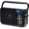 Panasonic RF-2400 prenosné FM/AM rádio s digitálnym tunerom (jednoduché a stabilné ladenie, veľká mierka, 10cm reproduktor s plným rozsahom), čierna