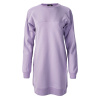Dámske Šaty KARL LAGERFELD BIG LOGO SWEAT DRESS 230W1355-66 – Fialová