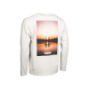 NASH Make It Happen Sunset Long Sleeve T Shirt Ecru biela XL
