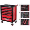 KS Tools 826.7215 dielenský vozík ocelový plech Farba:čierna, červená; 826.7215