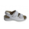 Jokker Typ-1400/p biele sandále s prackou Veľkosť 41