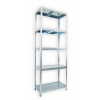Kovový regál do skladu Biedrax 50 x 60 x 240 cm, pozinkovaný - 5 políc pozink