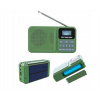 Openbox DAB-P11-SOLAR Prenosné DAB+/FM rádio s BT, MP3, nabíjanie USB-C/solárny panel